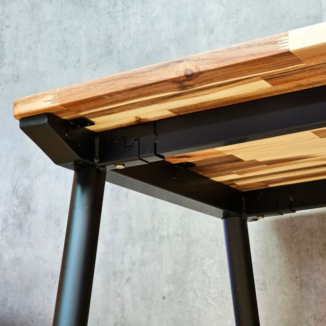 Bàn ăn liền kệ 160x80 gỗ tự nhiên BA68270