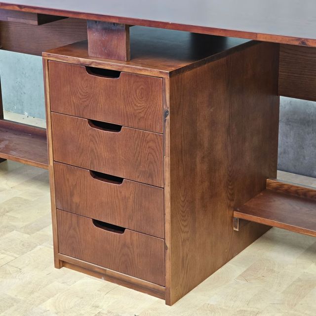 Bàn cụm 2 người gỗ otim phủ venner sồi BD68192