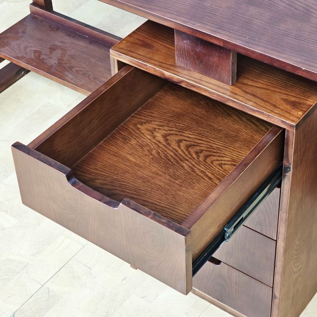 Bàn cụm 2 người gỗ otim phủ venner sồi BD68192