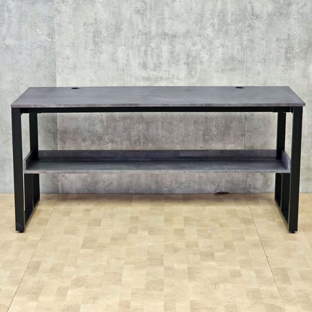 Bàn học 2 chỗ ngồi liền kệ 160x60cm gỗ cao su FD68083