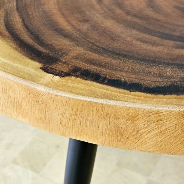 Bàn sofa gỗ me tây chân CONE TT68374