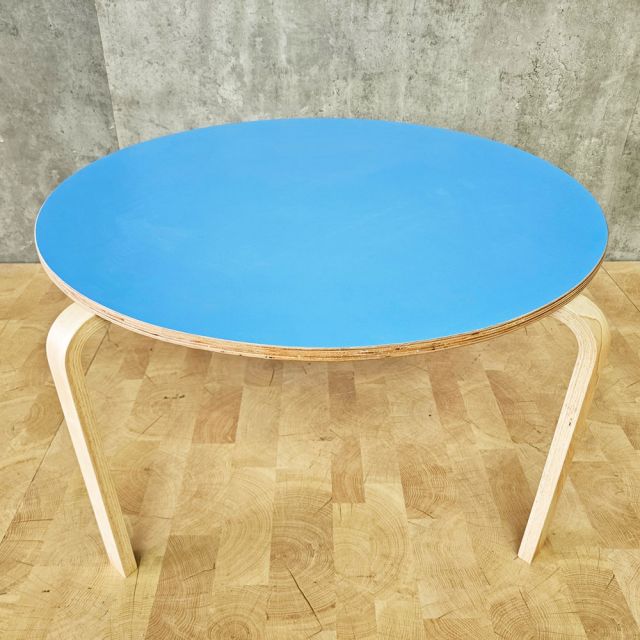Bàn mầm non tròn 80cm gỗ plywood KGD047