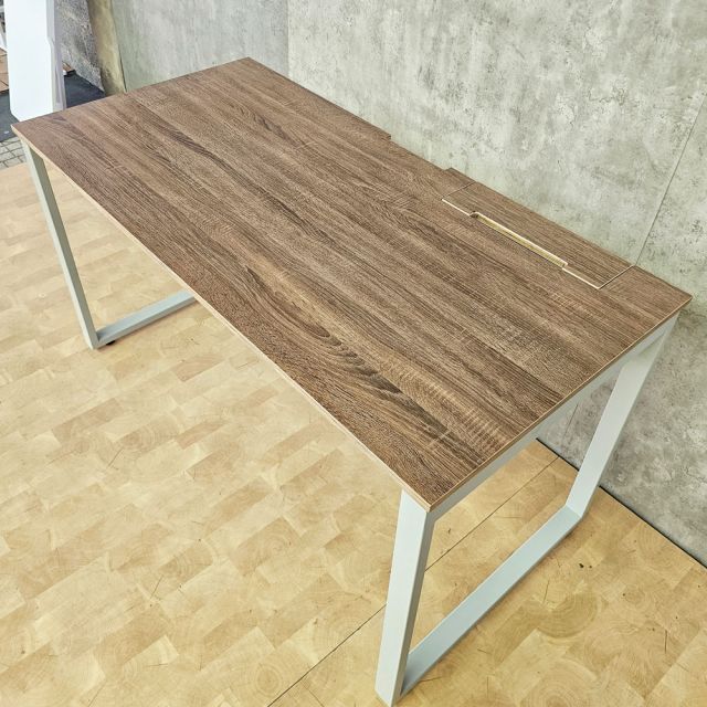 Bàn làm việc có hộp điện 140x70cm gỗ plywood ZD044