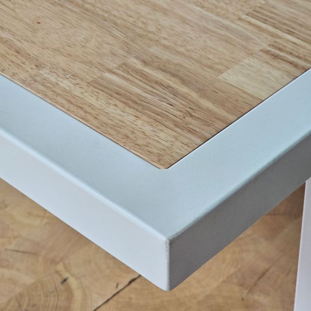 Ghế băng dài 150x45x43cm gỗ cao su GBD079