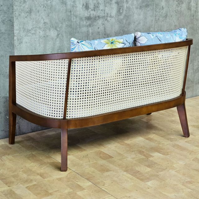 Ghế sofa đôi Harvey bọc vải gỗ Ash SFB68104