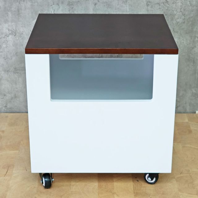 Ghế hồ sơ di động 45x40x40cm gỗ cao su GNHS001