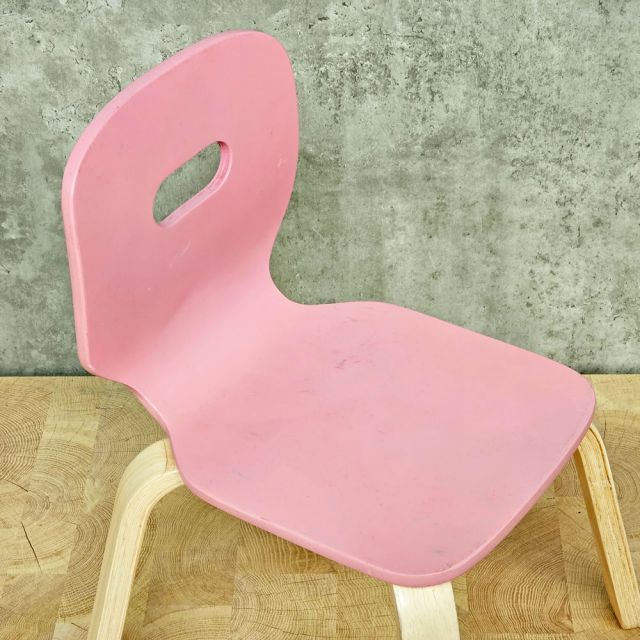Ghế mầm non uốn cong gỗ plywood GTE011