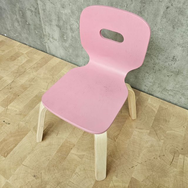Ghế mầm non uốn cong gỗ plywood GTE011