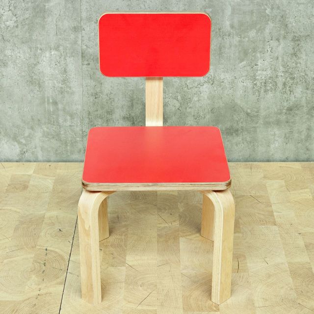 Ghế mầm non gỗ plywood GTE012