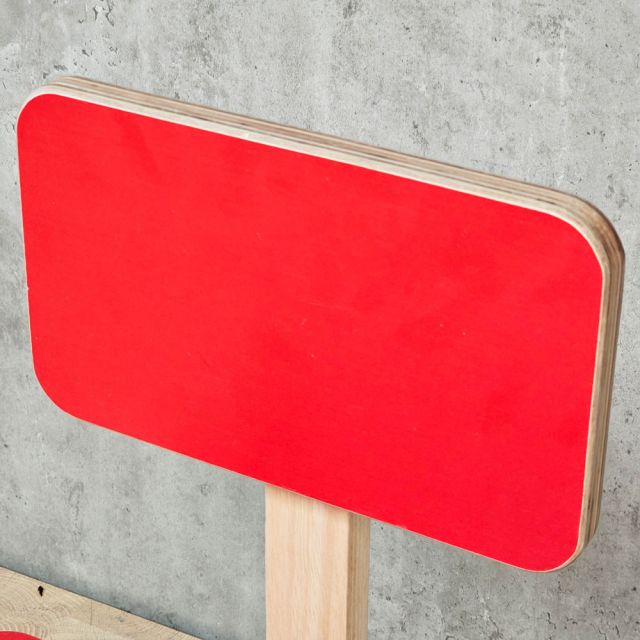 Ghế mầm non gỗ plywood GTE012