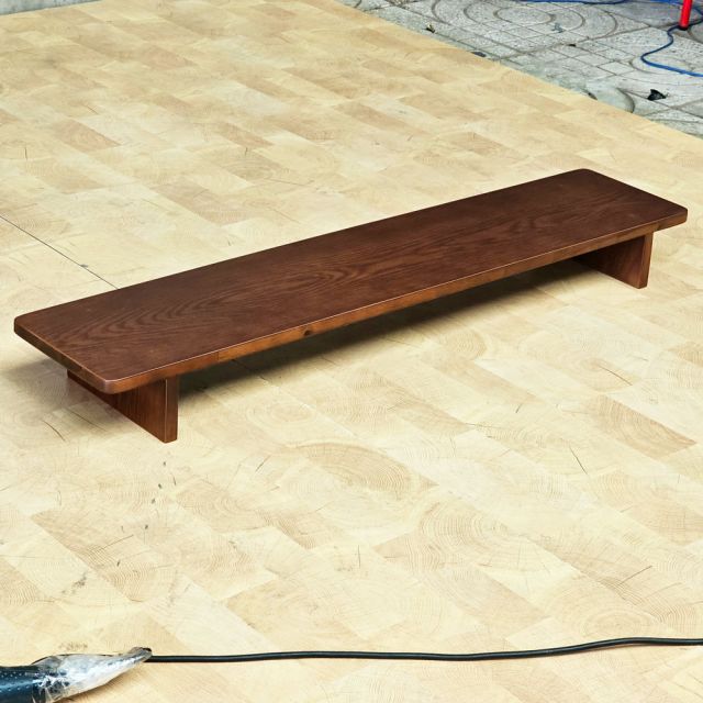 Kệ để màn hình 100x21x10cm gỗ otim phủ veneer sồi MS68026