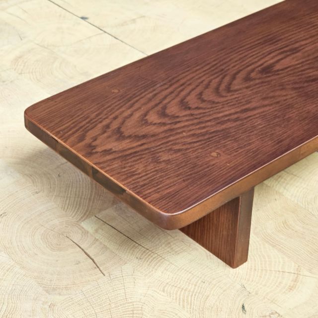 Kệ để màn hình 100x21x10cm gỗ otim phủ veneer sồi MS68026