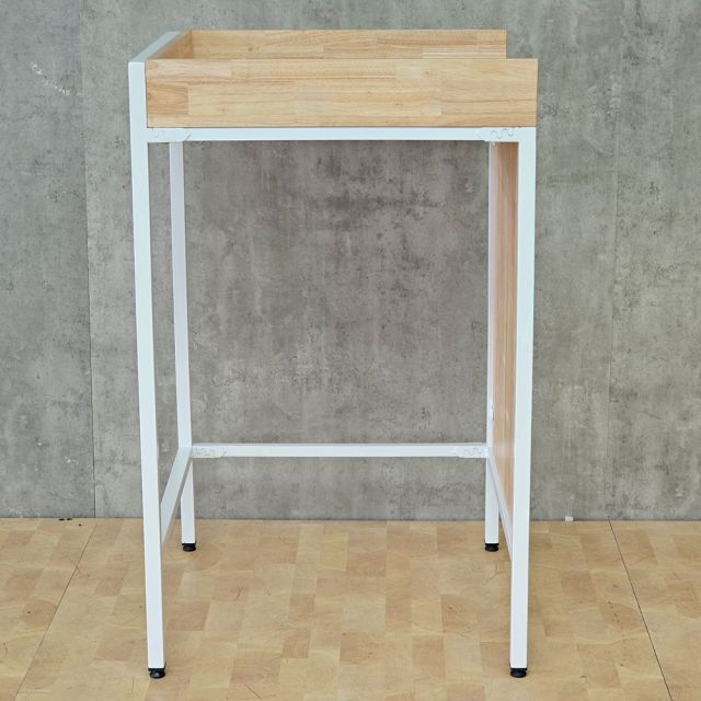 Kệ máy giặt 72x70x115cm gỗ cao su KMG68034