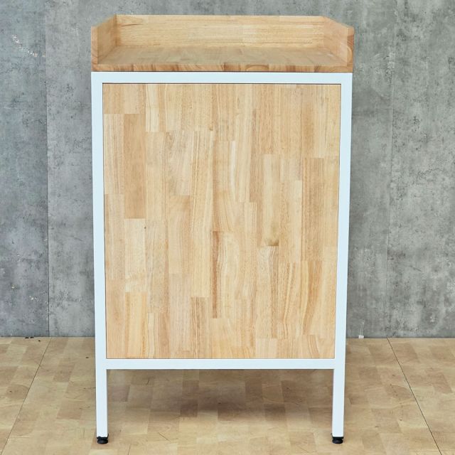 Kệ máy giặt 72x70x115cm gỗ cao su KMG68034