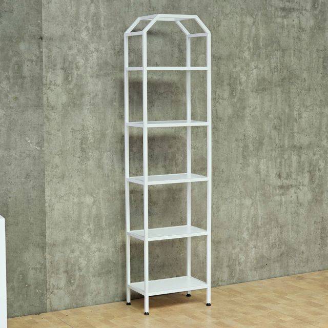 Kệ trang trí 46x28x180cm gỗ cao su KTT68084