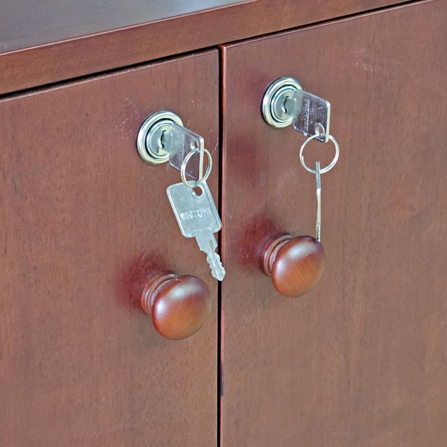 Kệ trang trí có tủ 56x40x180cm gỗ cao su KTT68083