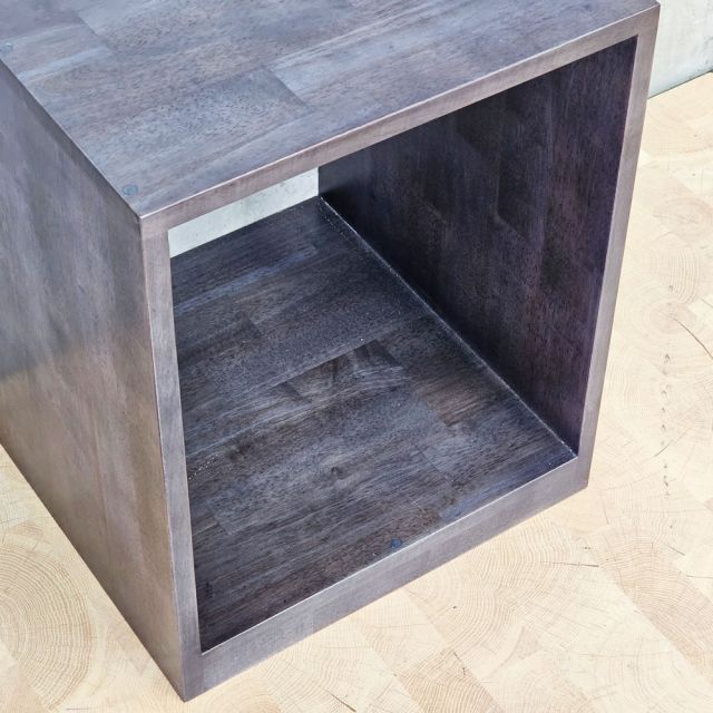 Tab đầu giường 40x40x50cm gỗ cao su TDG68076