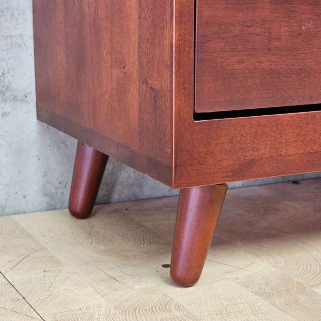 Tủ giày dép cửa lưới mây 70x35x130cm gỗ cao su KG68127