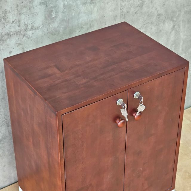 Kệ tủ trang trí 56x40x180cm gỗ cao su KTT68083