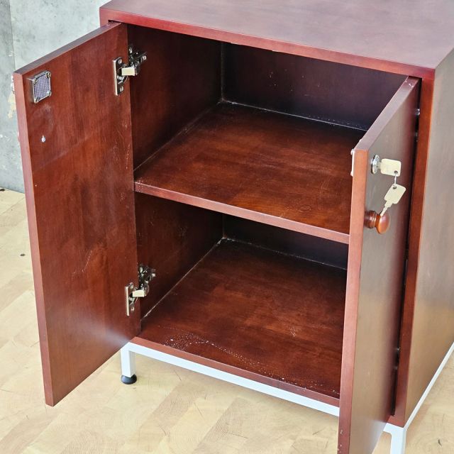 Kệ tủ trang trí 56x40x180cm gỗ cao su KTT68083