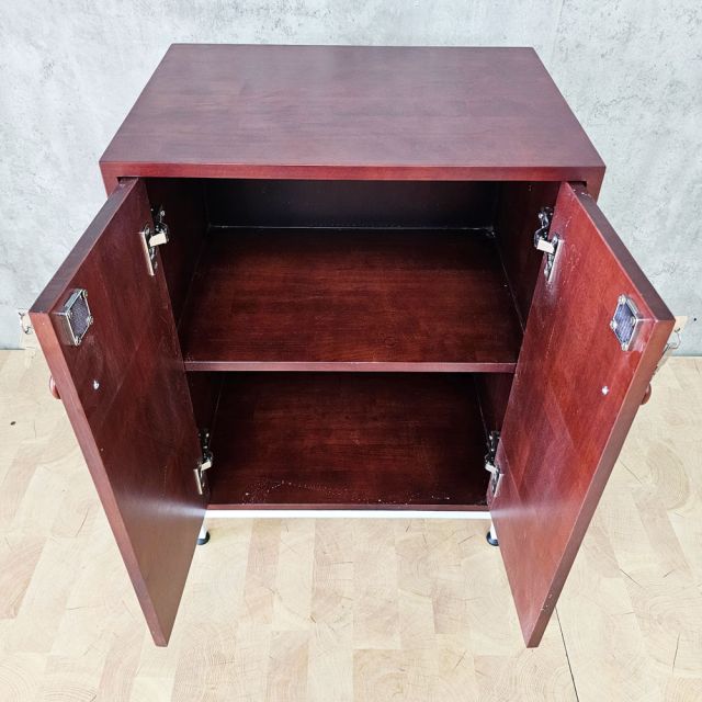 Kệ tủ trang trí 56x40x180cm gỗ cao su KTT68083