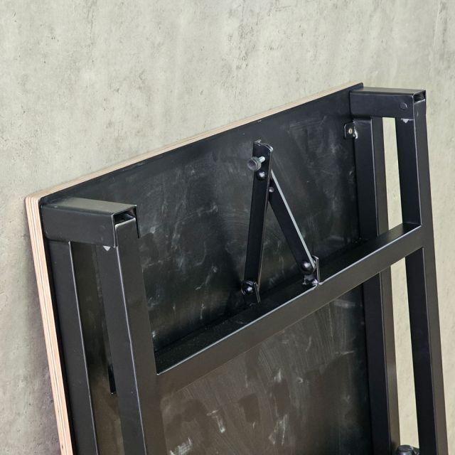 Bàn làm việc gấp gọn 120x60cm gỗ cao su SPD68261