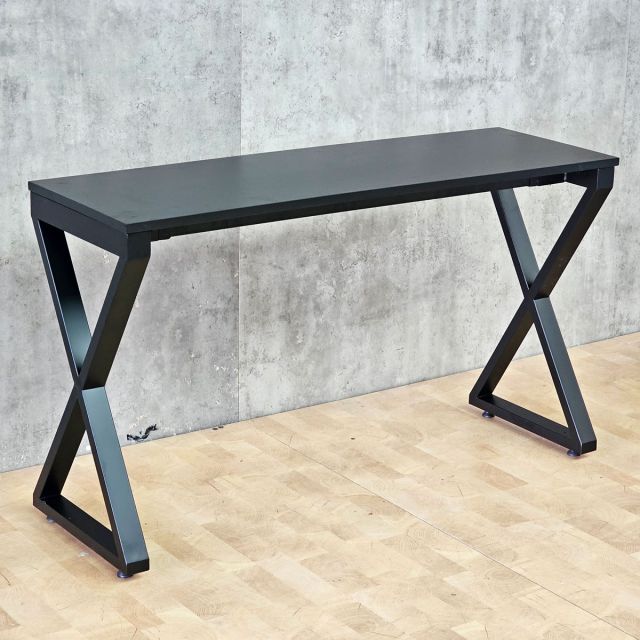 Bàn console 120x40x70cm chân chữ X gỗ cao su TT68375