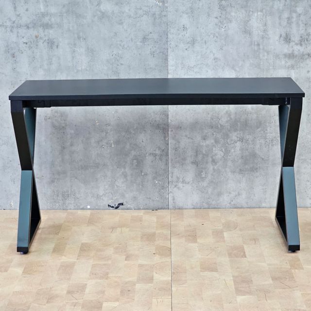 Bàn console 120x40x70cm chân chữ X gỗ cao su TT68375