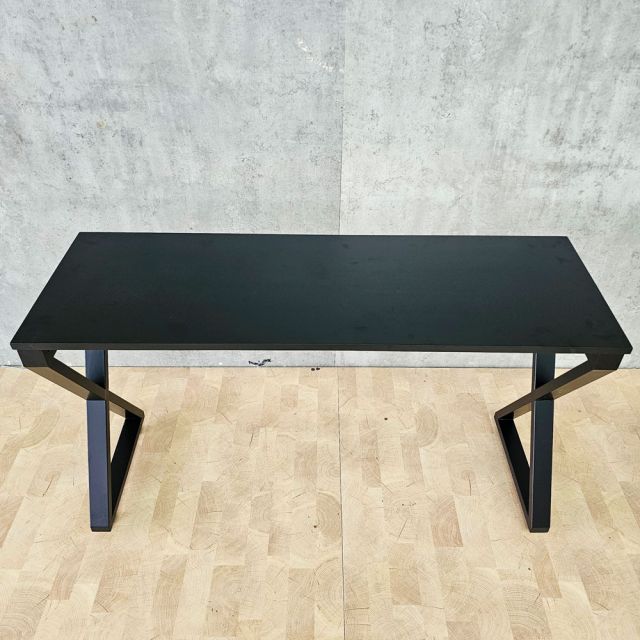 Bàn console 120x40x70cm chân chữ X gỗ cao su TT68375