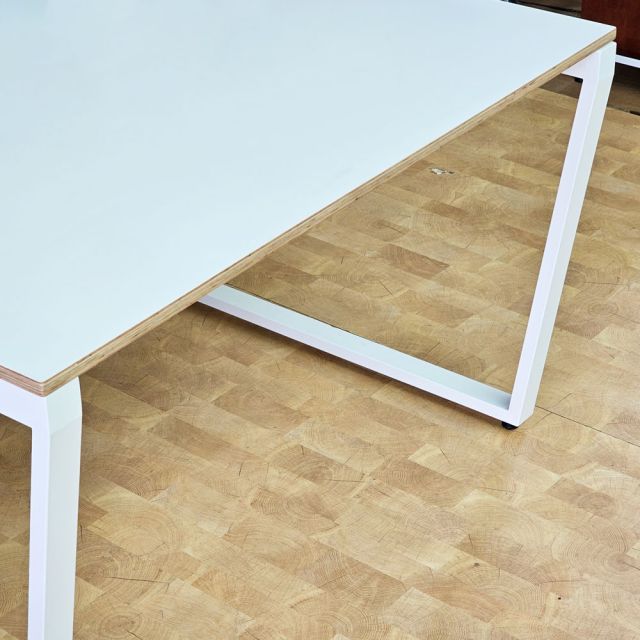 Bàn cụm 2 người 120x120cm gỗ plywood màu HBTC054