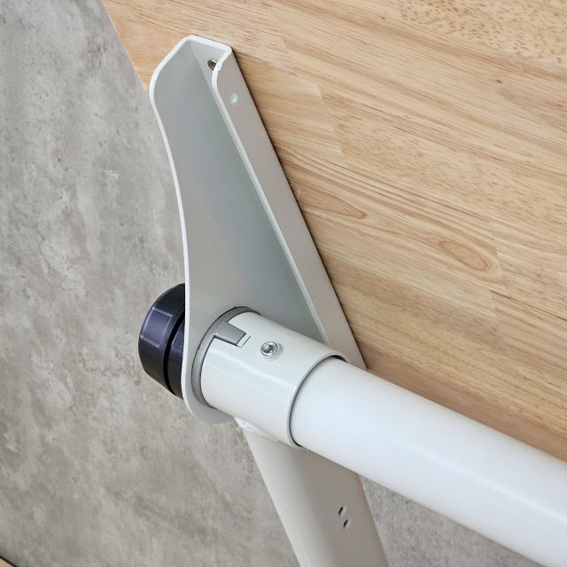 Bàn đào tạo gấp gọn 120x60cm gỗ cao su SPD68262