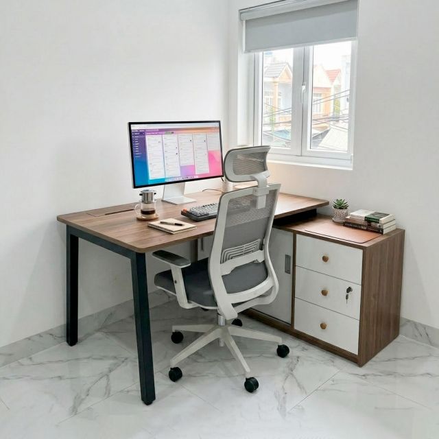 Bàn gác tủ 180x120cm gỗ plywood hệ PLY HBPL042