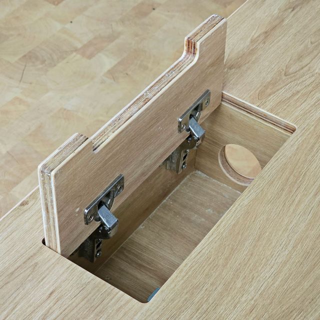 Bàn gác tủ 180x120cm gỗ plywood hệ PLY HBPL042