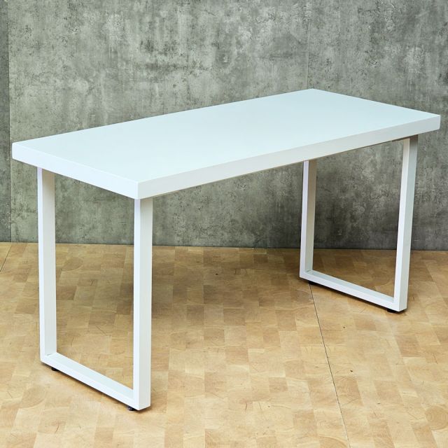 Bàn làm việc 140x60cm gỗ tràm ghép viền dày 50mm HBRT143