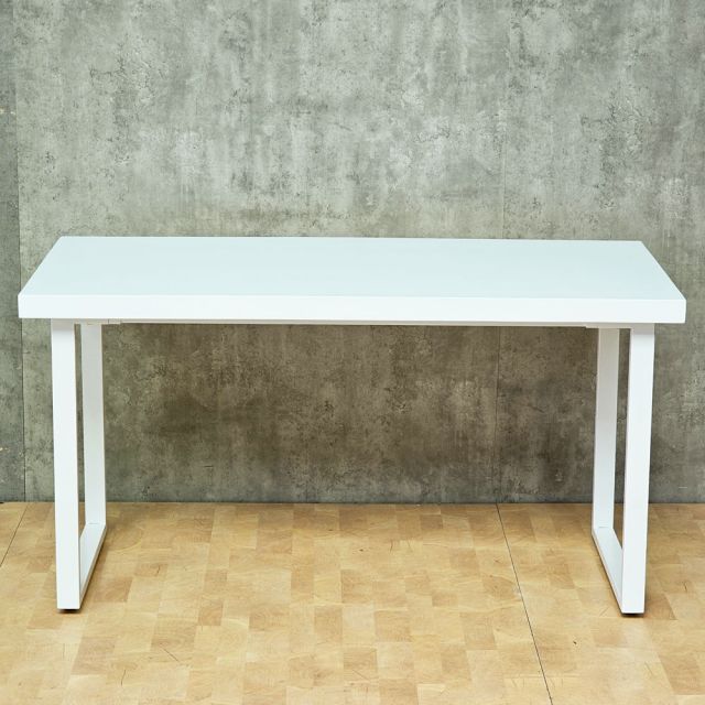 Bàn làm việc 140x60cm gỗ tràm ghép viền dày 50mm HBRT143