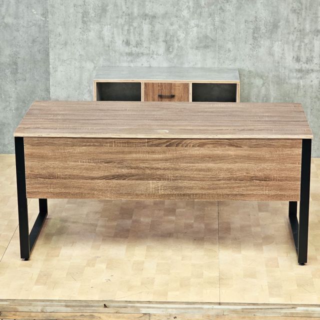 Bàn làm việc 160x70cm kèm tủ di động gỗ plywood HBRT141