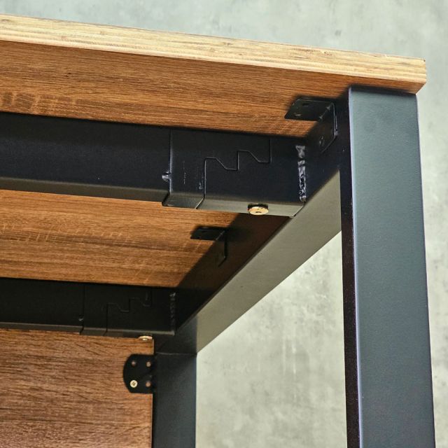 Bàn làm việc 160x70cm kèm tủ di động gỗ plywood HBRT141