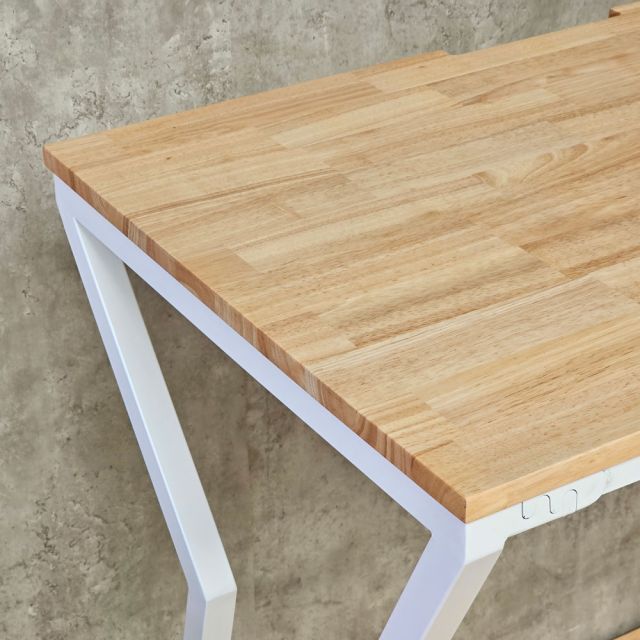 Bàn làm việc đứng 100x60x105cm gỗ cao su STD68051