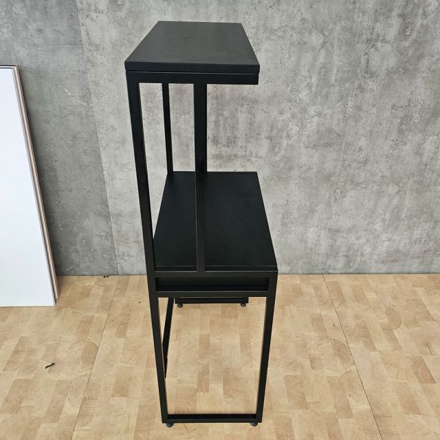 Bàn máy tính liền kệ 70x40x140cm gỗ cao su CD68052