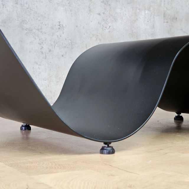 Bàn sofa hình Elip 130x70x35cm mặt đá ceramic TT68290