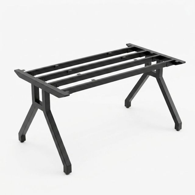 Chân bàn họp 180x90cm sơn tĩnh điện CSBH002