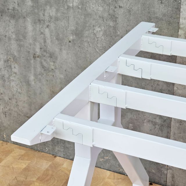 Chân bàn họp 180x90cm sơn tĩnh điện CSBH002