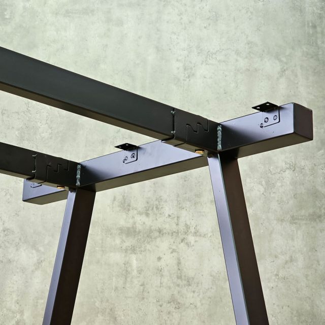 Chân bàn sắt hệ AConcept 140x150 lắp ráp HCAC017