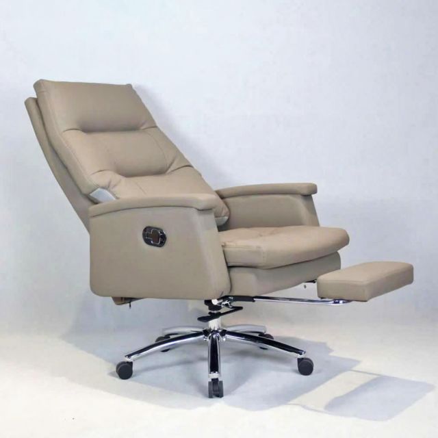 Ghế giám đốc bọc da có gác chân thư giãn MF926A