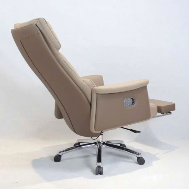 Ghế giám đốc bọc da có gác chân thư giãn MF929A