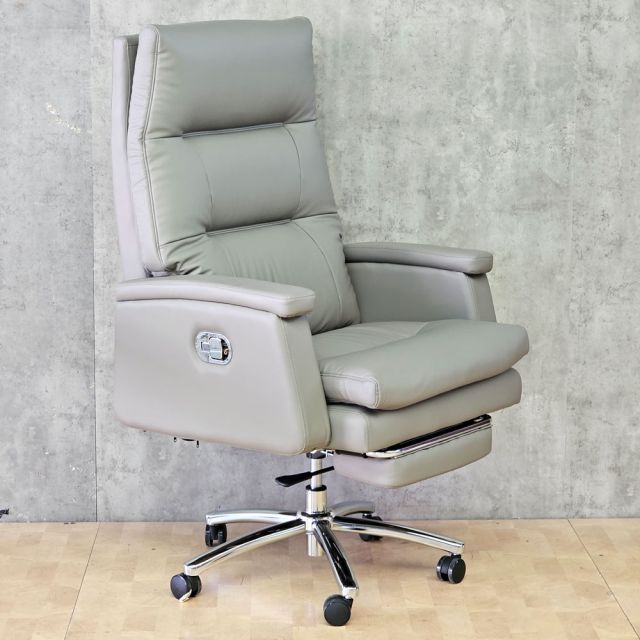 Ghế giám đốc bọc da có gác chân thư giãn MF926A