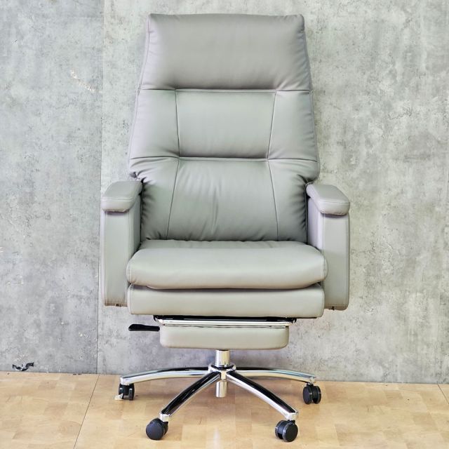 Ghế giám đốc bọc da có gác chân thư giãn MF926A