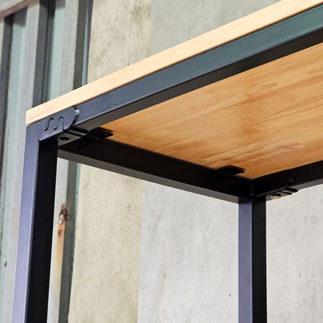 Kệ lắp ráp 5 tầng 200x40x180cm gỗ cao su KTT68029