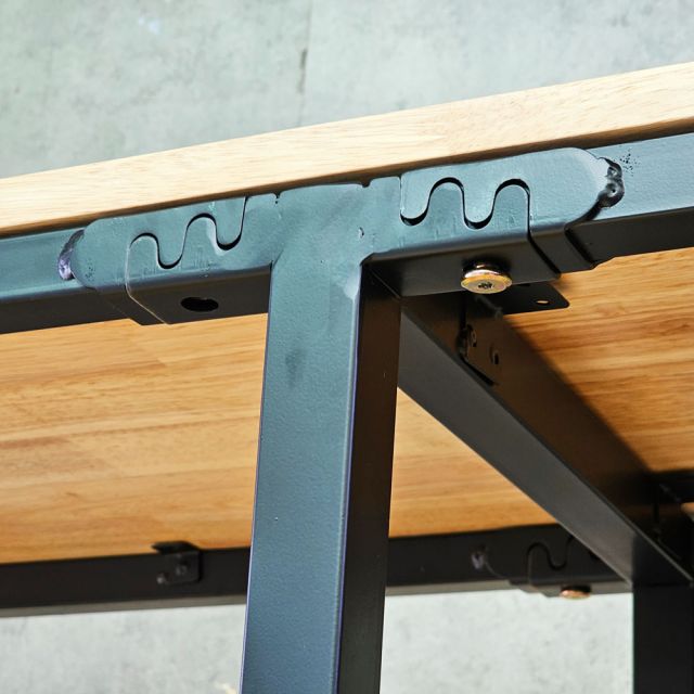 Kệ lắp ráp 5 tầng 200x40x180cm gỗ cao su KTT68029
