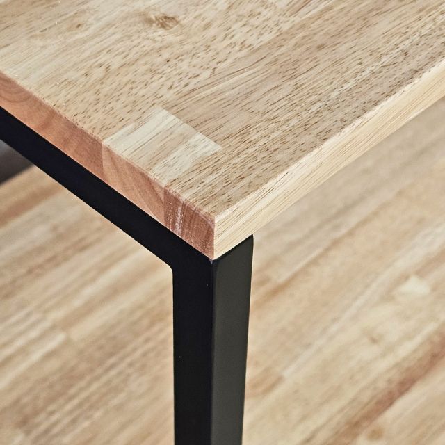 Kệ bếp 55x40x140cm gỗ cao su KB68104